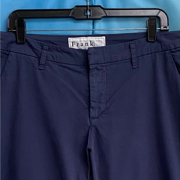 Frank & Eileen WICKLOW The Italian Performance Twill Size 10 Vintage Navy - Picture 5 of 16